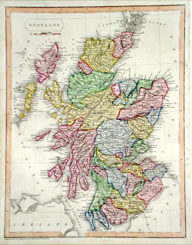 Antique Maps Of Scotland