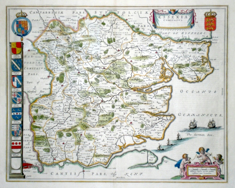 Antique Maps Of Essex 