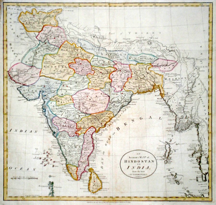 Ancient India Map Labeled Calendar