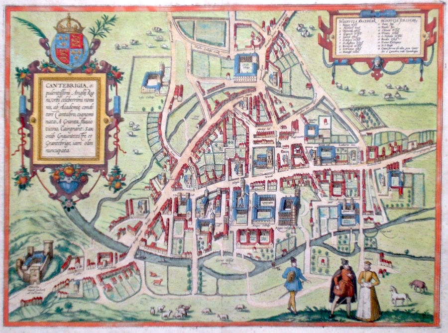 Antique Maps of Cambridgeshire