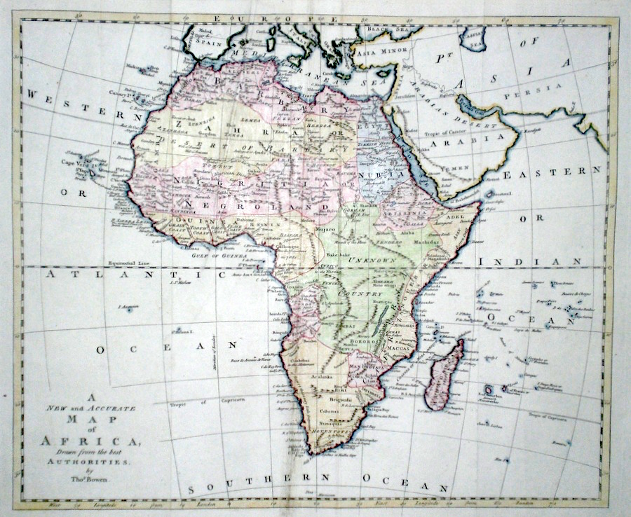 Antique Maps of Africa