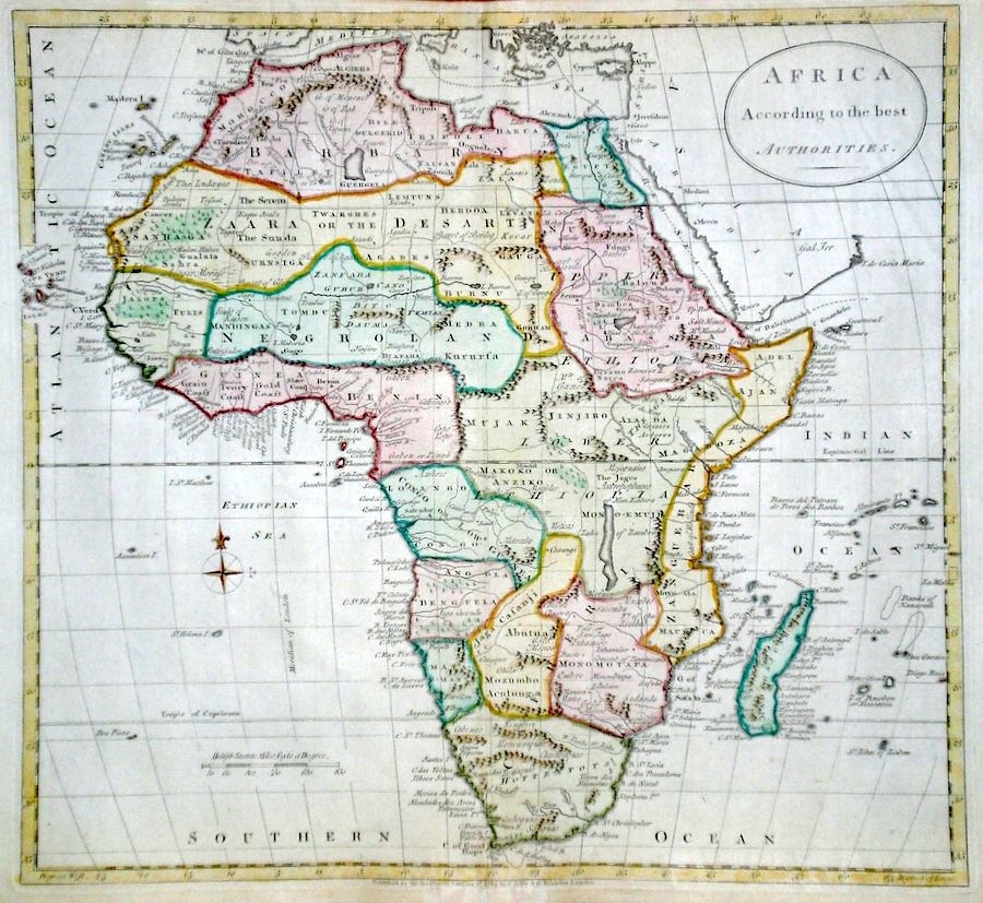 Antique Maps of Africa